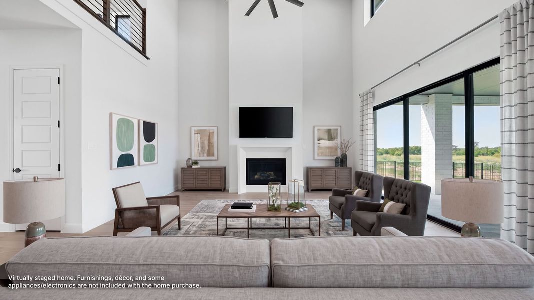 Furnished interior view inside a new home in Bristol Valley, Heath (Image 7).