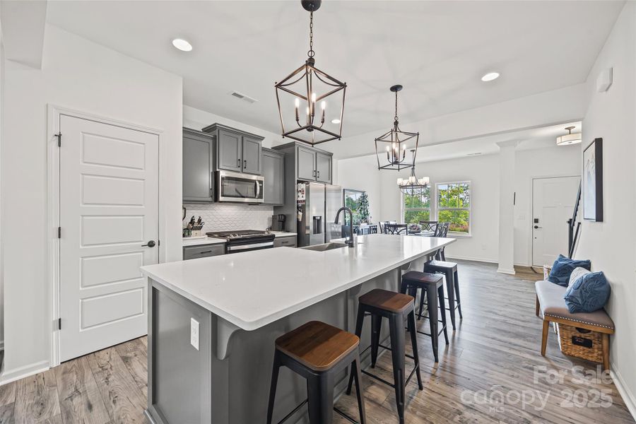 Furnished interior view inside a new home in , York (Image 6).