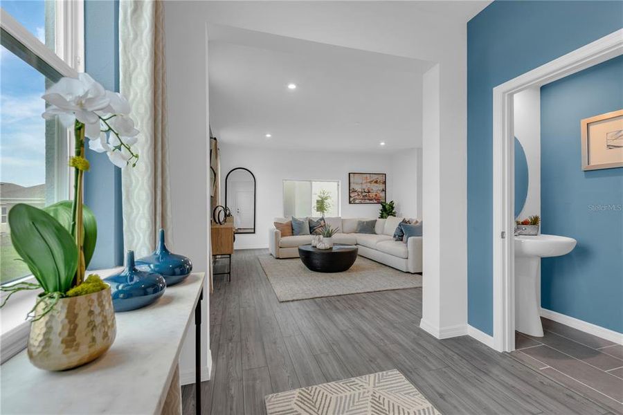 Furnished interior view inside a new home in Watermark, Cocoa (Image 9).