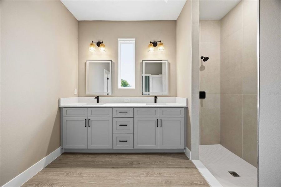 Furnished interior view inside a new home in , Winter Haven (Image 5). Furnished interior view inside a new home in , Winter Haven (Image 5).