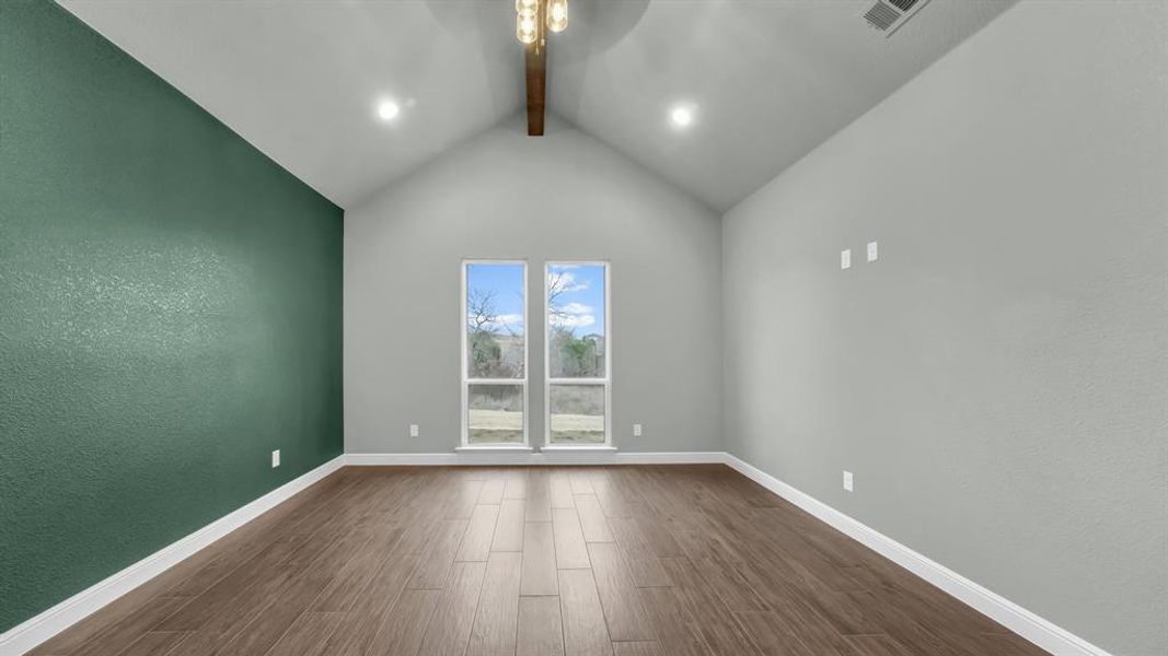 Spacious, unfurnished interior of a new home in Monarch Manor, Poolville (Image 20).