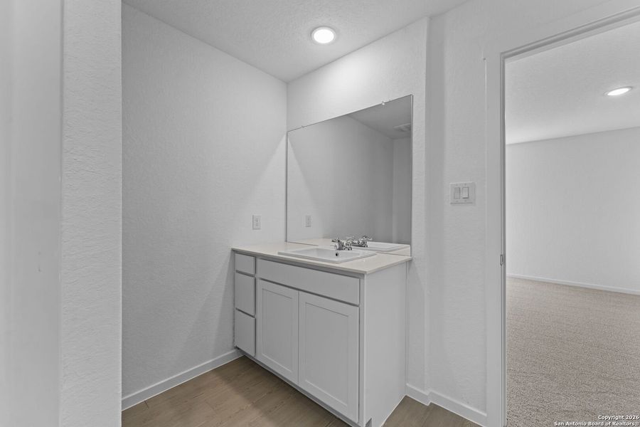 Furnished interior view inside a new home in , New Braunfels (Image 6).