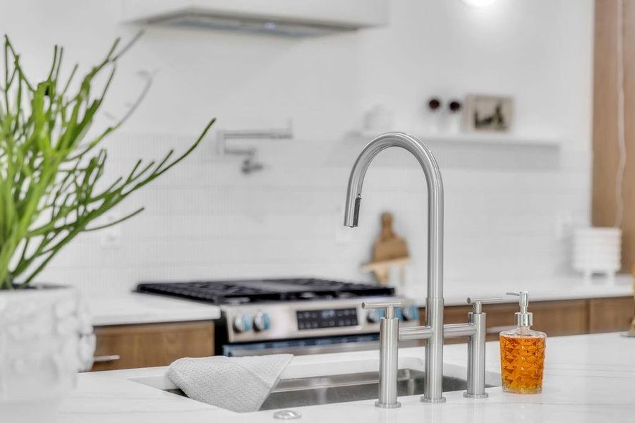 Close-up of interior finishes inside a home in , Dallas (Image 22).