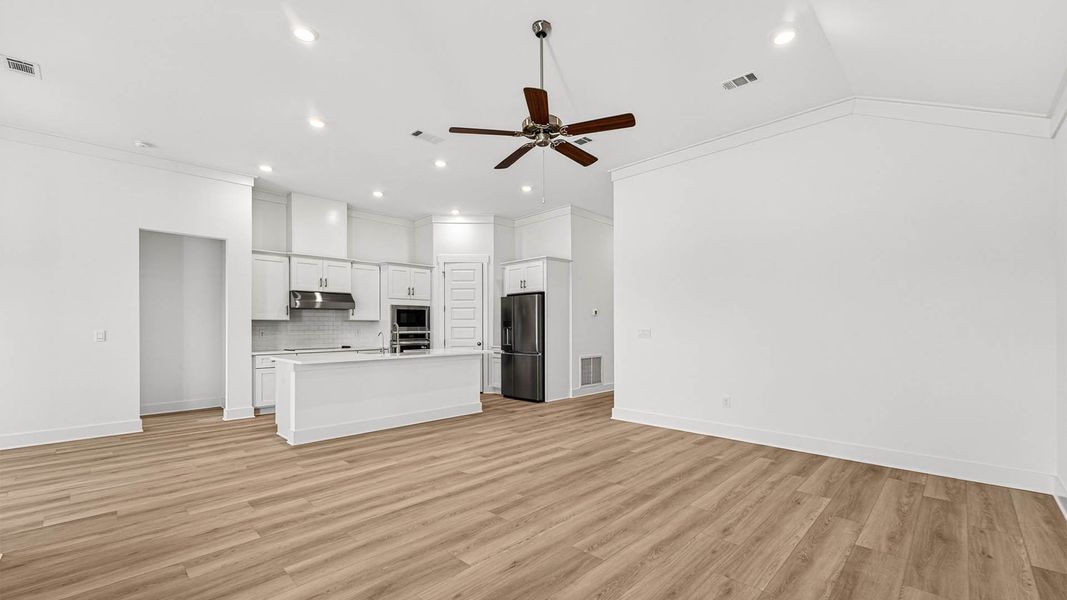 Representative unfurnished interior of a home built from the The Lily by D.R. Horton in WindMark Beach, Port Saint Joe (Image 21).