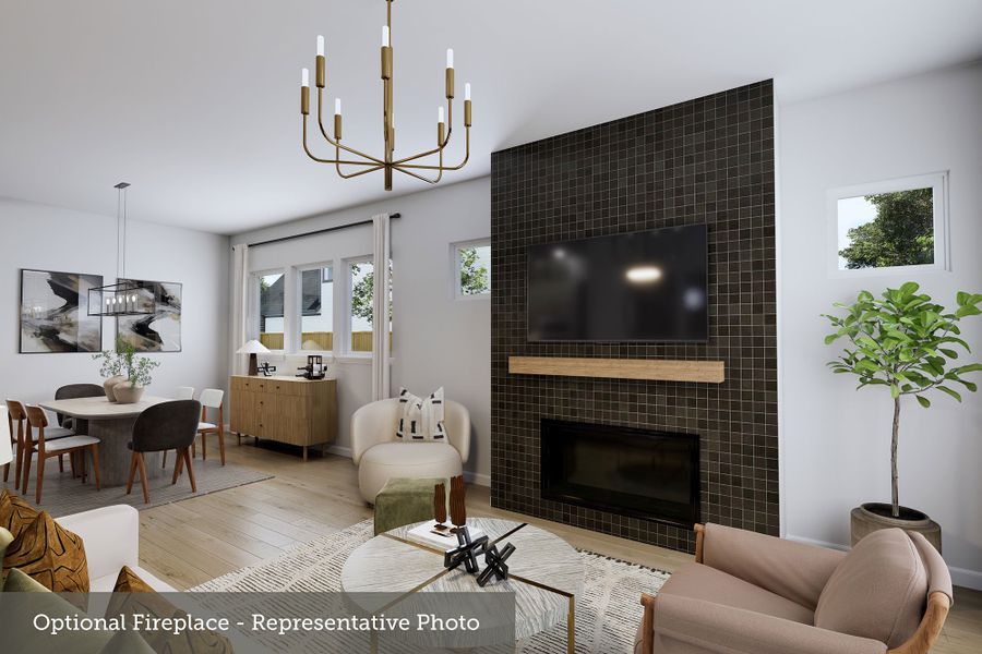 The Mirren - Optional Fireplace