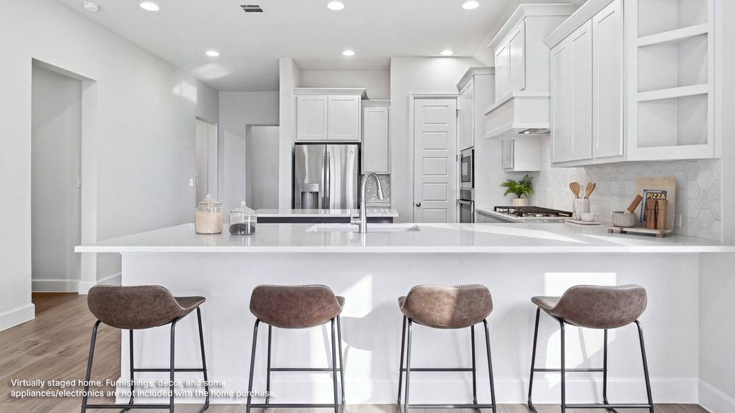 Furnished interior view inside a new home in Meraki, Forney (Image 5).