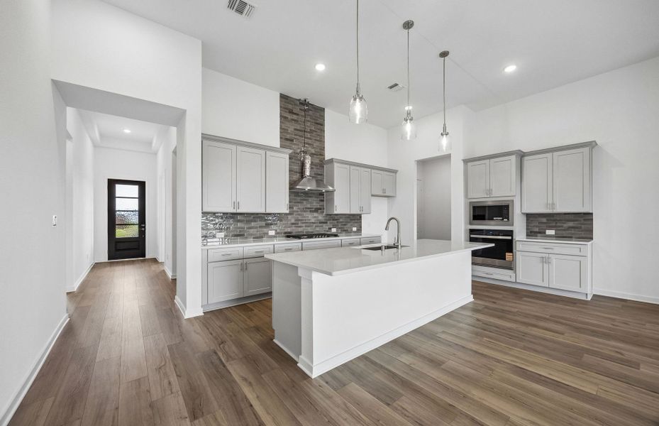 Furnished interior view inside a new home in Katy Court, Katy (Image 9).