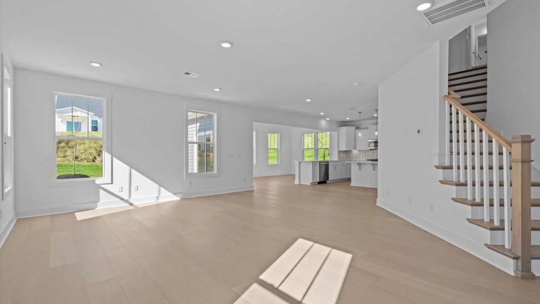 Furnished interior view inside a new home in Fox Hollow, Spartanburg (Image 7).