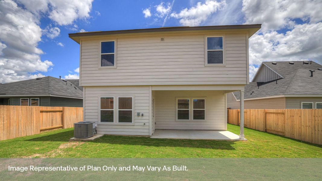 Front exterior of a new home in Trace, San Marcos, TX, highlighting curb appeal (Image 24). Front exterior of a new home in Trace, San Marcos, TX, highlighting curb appeal (Image 24).
