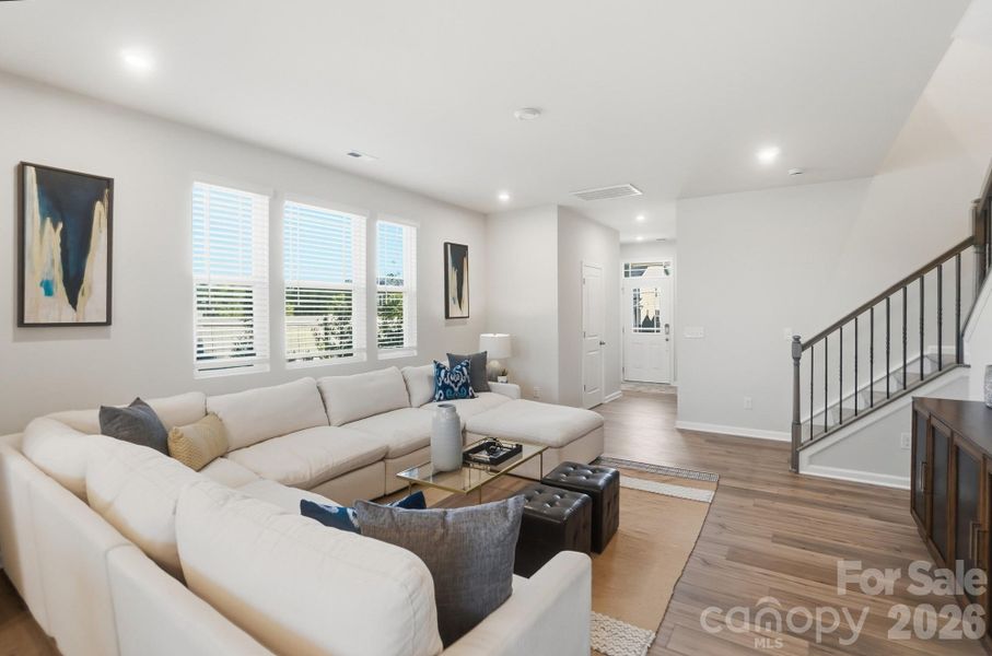 Furnished interior view inside a new home in Arbor Chase, Clover (Image 9).