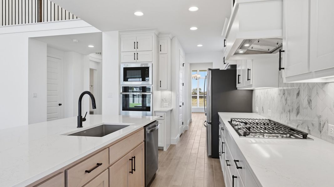 Furnished interior view inside a new home in Landmark, Denton (Image 11).