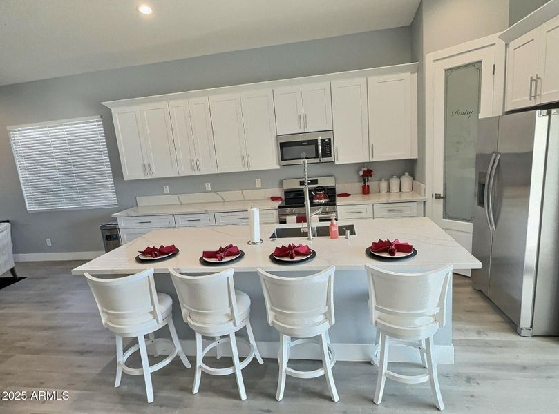 Kitchen Island and sink
