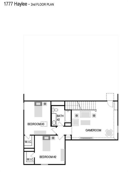 2D floor plan layout of this home in Devonshire, Forney, TX (Image 21). 2D floor plan layout of this home in Devonshire, Forney, TX (Image 21).