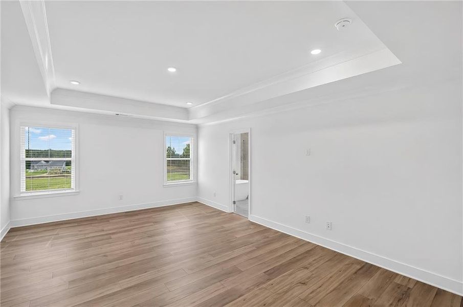 Spacious, unfurnished interior of a new home in Estates at Yellow Creek, Cumming (Image 18). Spacious, unfurnished interior of a new home in Estates at Yellow Creek, Cumming (Image 18).