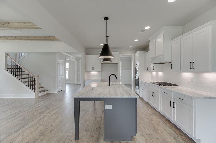 Furnished interior view inside a new home in , Buford (Image 11).