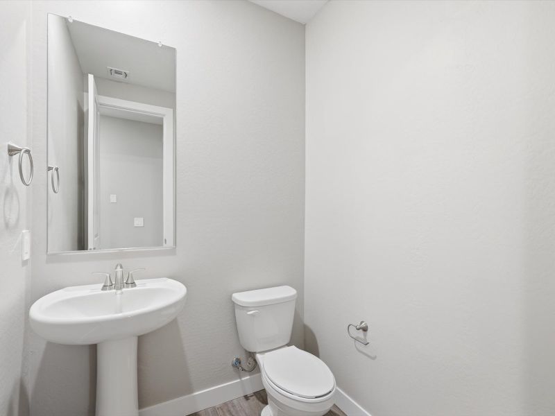 Furnished interior view inside a new home in Abel Ranch Signature Series, Goodyear (Image 4).