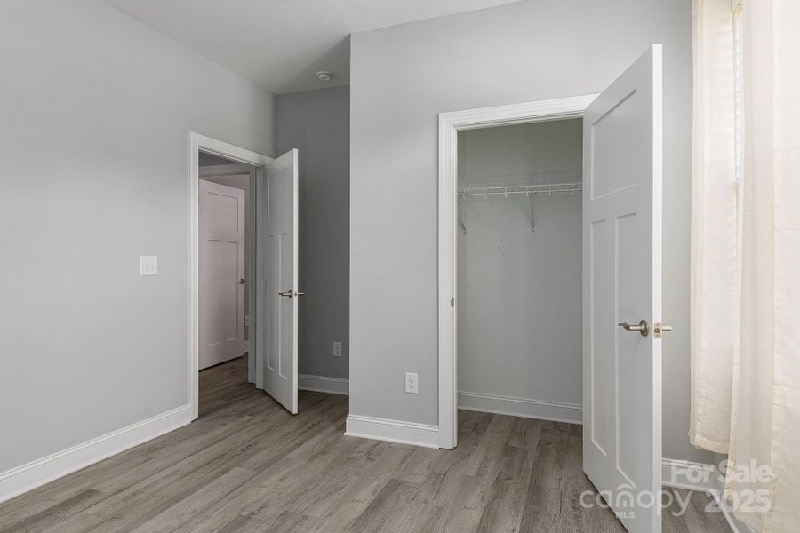 Second bedroom in this split bedroom floorplan!