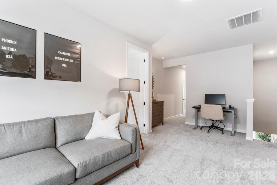 Furnished interior view inside a new home in , Charlotte (Image 28). Furnished interior view inside a new home in , Charlotte (Image 28).