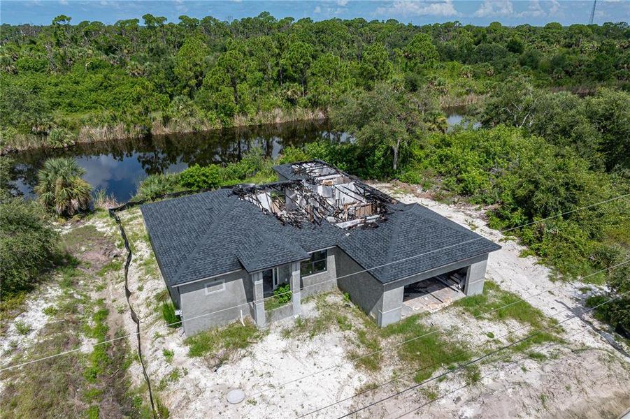 In-progress construction of a new home in , Port Charlotte, FL (Image 7).