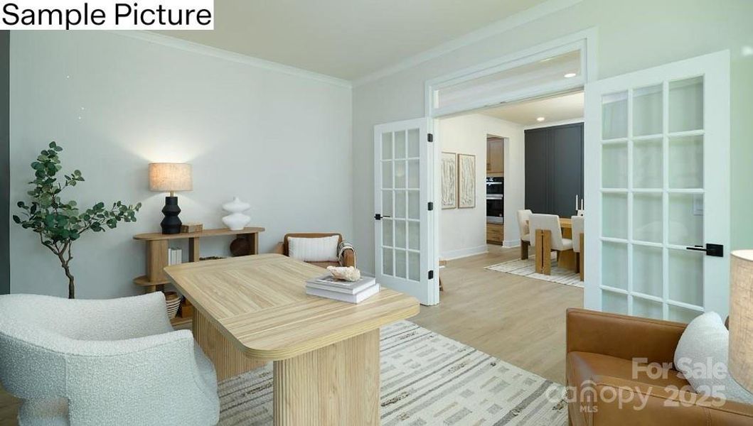 Furnished interior view inside a new home in Westport, York (Image 19).