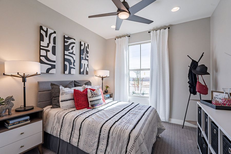 Representative furnished interior of a home built from the Castillo Series - Acacia by Brightland Homes in Castillo at Anderson Parc, Buckeye (Image 10). Representative furnished interior of a home built from the Castillo Series - Acacia by Brightland Homes in Castillo at Anderson Parc, Buckeye (Image 10).