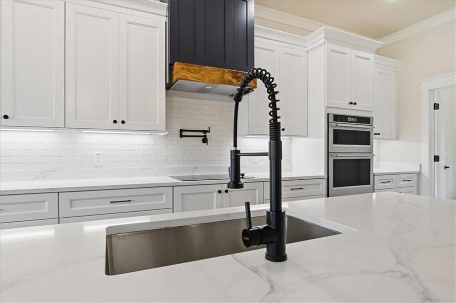 Close-up of interior finishes inside a home in , Monroe (Image 52).