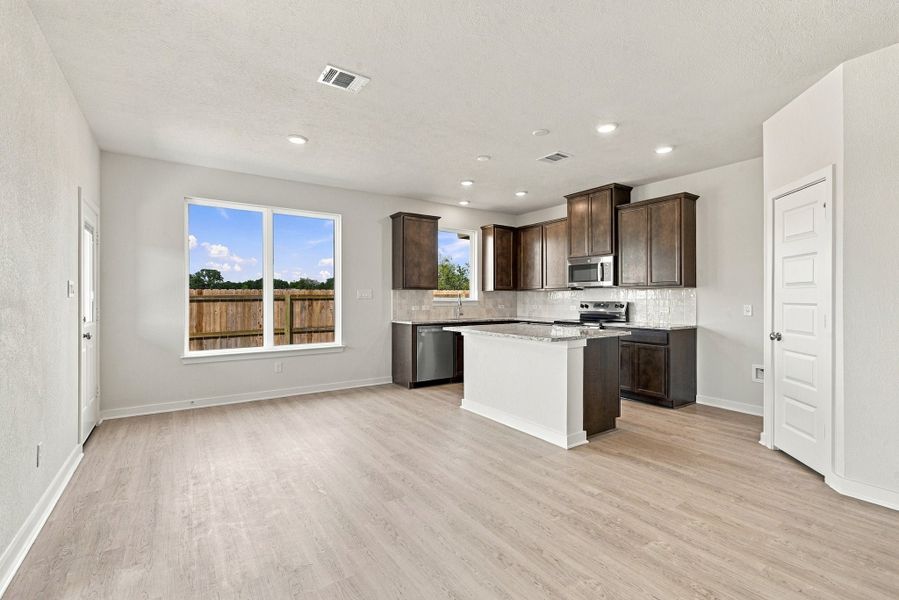Furnished interior view inside a new home in Pagosa Springs, Bryan (Image 3).