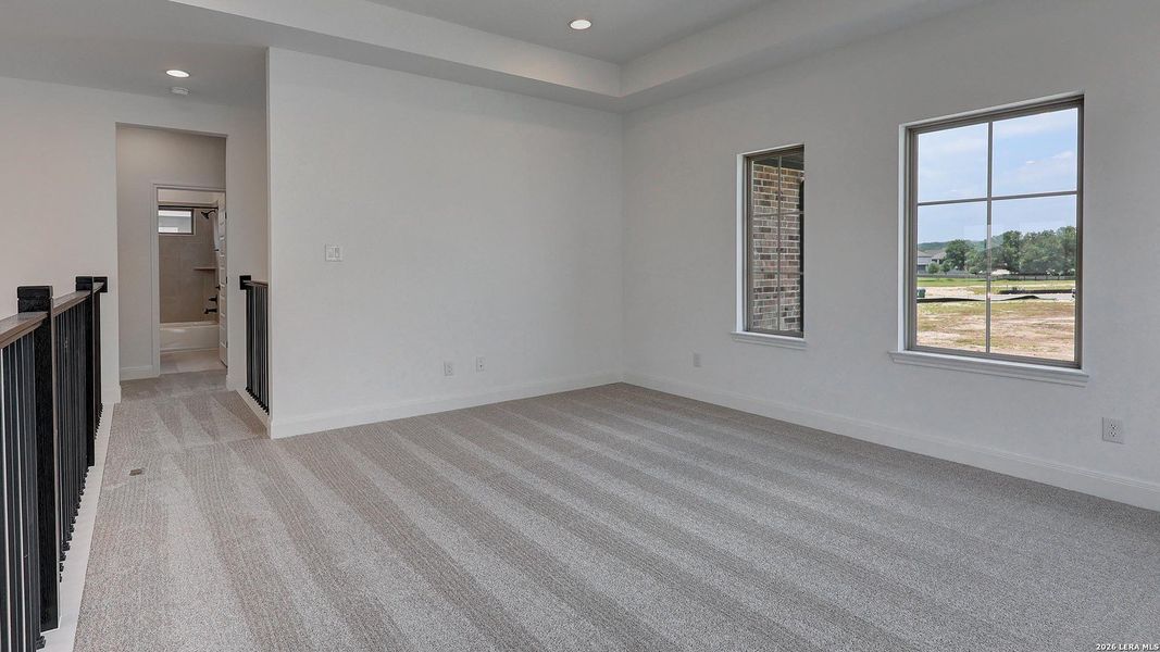 Spacious, unfurnished interior of a new home in Kallison Ranch, San Antonio (Image 12). Spacious, unfurnished interior of a new home in Kallison Ranch, San Antonio (Image 12).