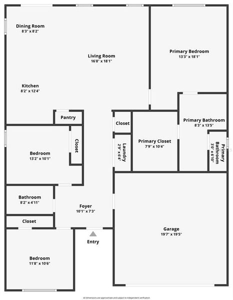2D floor plan layout of this home in Cypress Ridge Ranch, Wimauma, FL (Image 5). 2D floor plan layout of this home in Cypress Ridge Ranch, Wimauma, FL (Image 5).