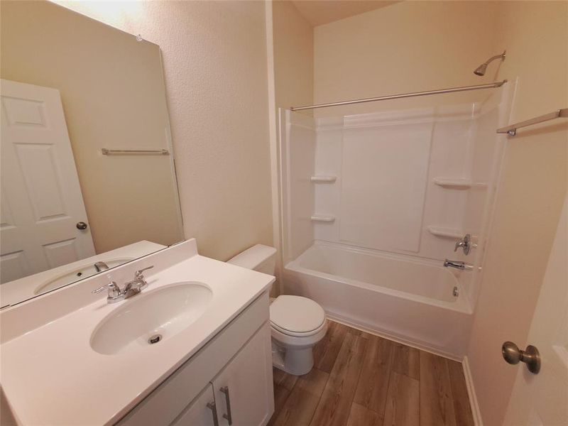 Furnished interior view inside a new home in Sunfield, Buda (Image 6). Furnished interior view inside a new home in Sunfield, Buda (Image 6).