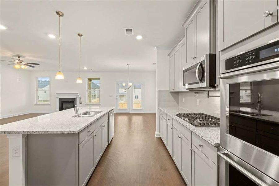 Furnished interior view inside a new home in Wildwood, Covington (Image 5).