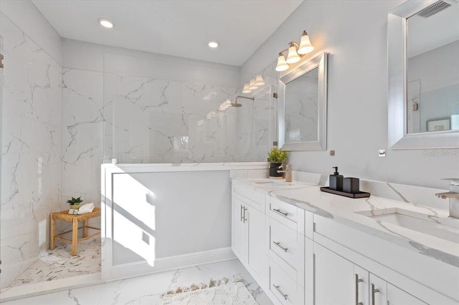 Furnished interior view inside a new home in , Tampa (Image 17).