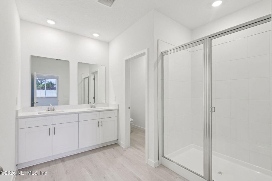 Furnished interior view inside a new home in Azalea Creek, Jacksonville (Image 6).