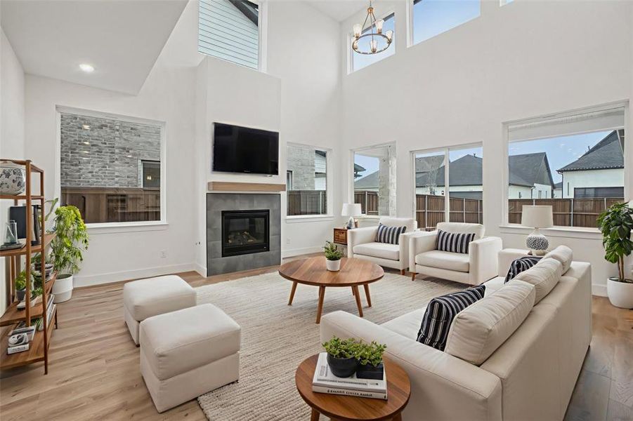 Furnished interior view inside a new home in , Rowlett (Image 20).