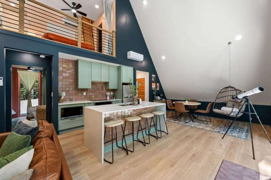 Furnished interior view inside a new home in , Blue Ridge (Image 35).