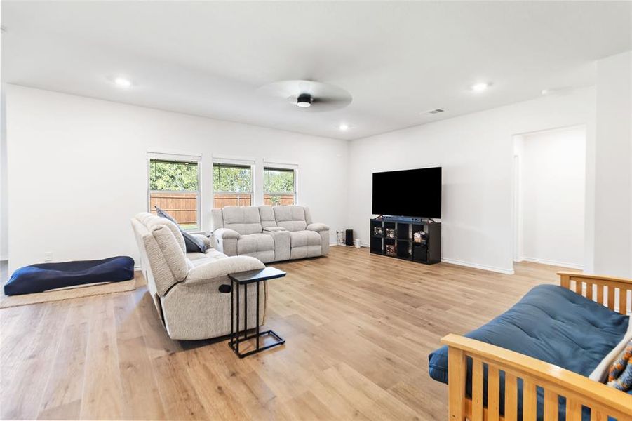 Furnished interior view inside a new home in Stonehaven, Caddo Mills (Image 26).