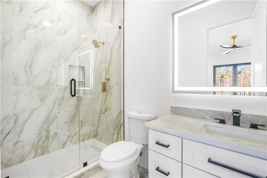 Furnished interior view inside a new home in , Lawrenceville (Image 43).