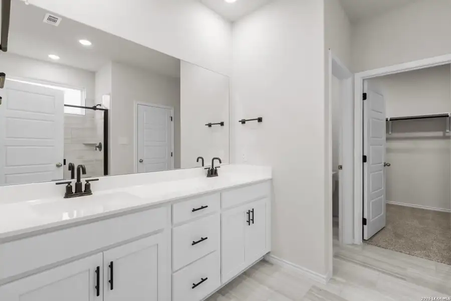 Furnished interior view inside a new home in Comanche Ridge, San Antonio (Image 8).