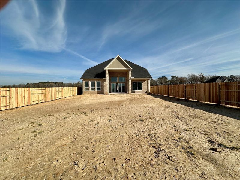 Exterior details and patio area of a home in Briarley, Montgomery (Image 3). Exterior details and patio area of a home in Briarley, Montgomery (Image 3).