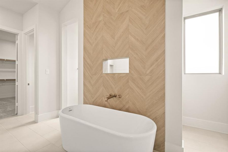 Furnished interior view inside a new home in Chapel View, Heath (Image 11).