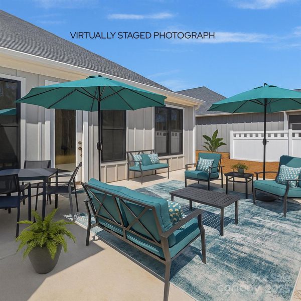VIRTUALLY STAGED PATIO