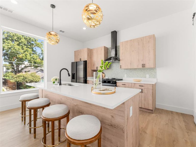 Furnished interior view inside a new home in , Dallas (Image 6). Furnished interior view inside a new home in , Dallas (Image 6).