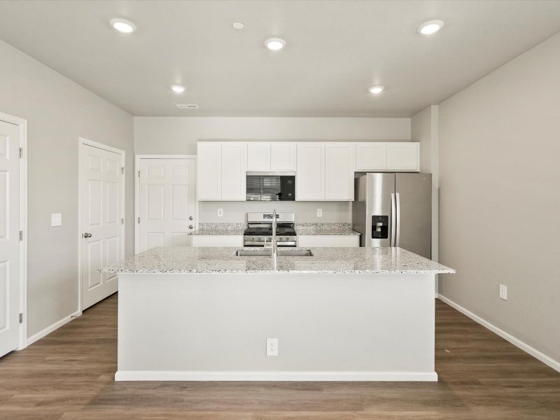 Furnished interior view inside a new home in Poudre Heights: The Meadow Collection, Windsor (Image 3).
