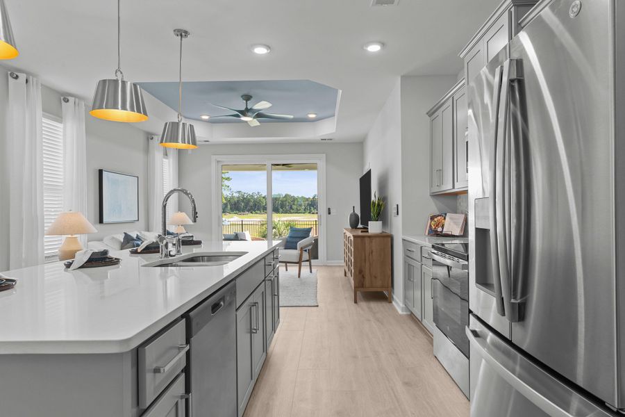 Furnished interior view inside a new home in Terrapin, Leland (Image 6).