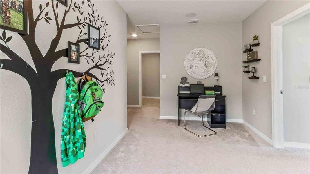 Furnished interior view inside a new home in Angeline, Land O' Lakes (Image 4). Furnished interior view inside a new home in Angeline, Land O' Lakes (Image 4).