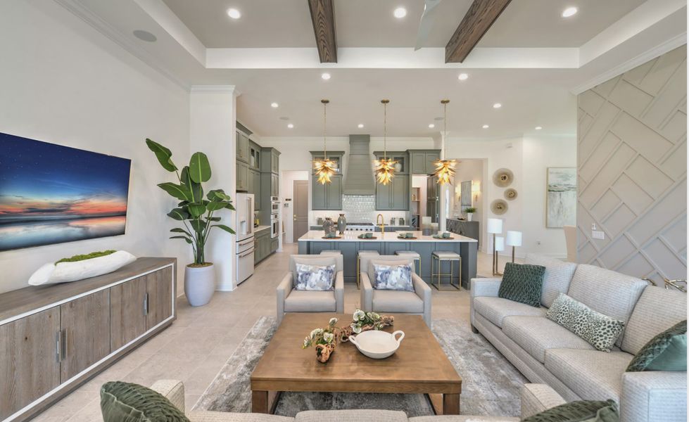 Furnished interior view inside a new home in Oakmont, Gainesville (Image 17).