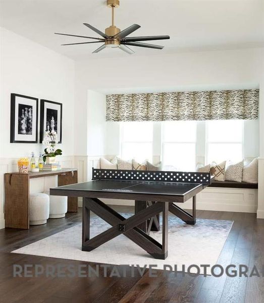 Furnished interior view inside a new home in Pecan Square, Northlake (Image 13).