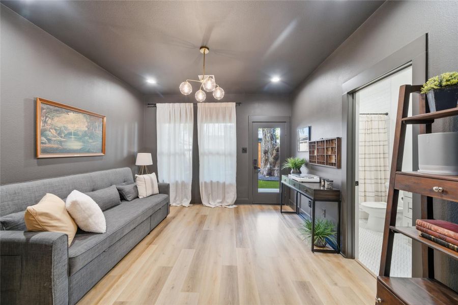 Furnished interior view inside a new home in , Houston (Image 28). Furnished interior view inside a new home in , Houston (Image 28).