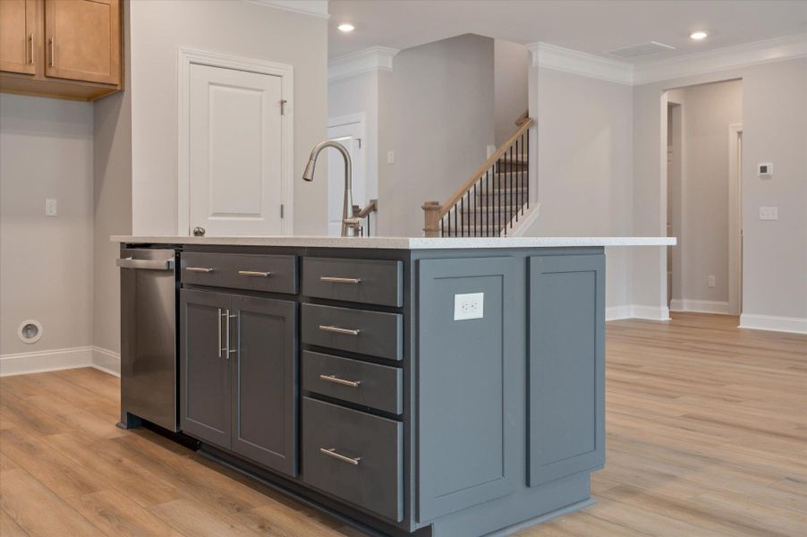 Furnished interior view inside a new home in Parker's Preserve, Ridgeville (Image 14).