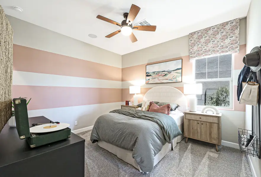 Representative furnished interior of a home built from the Kelly by Mattamy Homes in Empire Pointe, Queen Creek (Image 36).